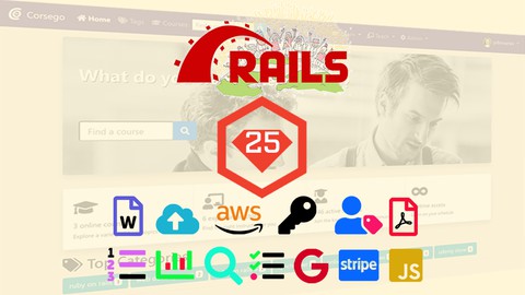 Ruby on Rails Learn 25+ gems and build a Startup MVP 2023 Udemy Coupons