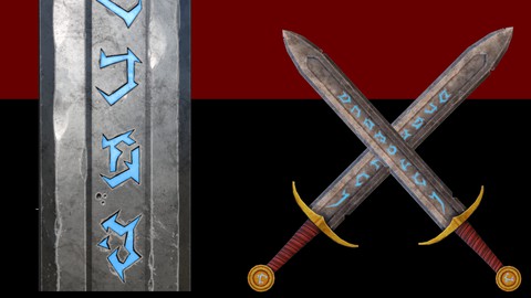 Substance Painter - Rune Sword Udemy Coupons